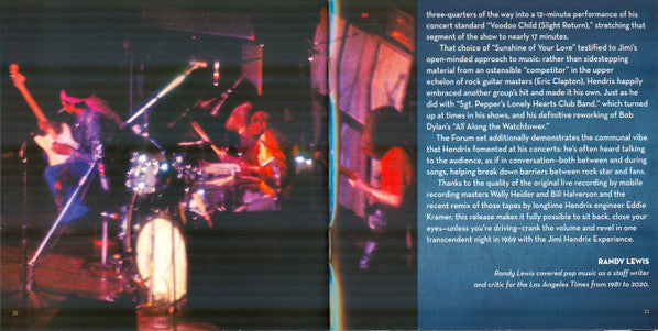 Los Angeles Forum - April 26, 1969 - Hendrix, Jimi
