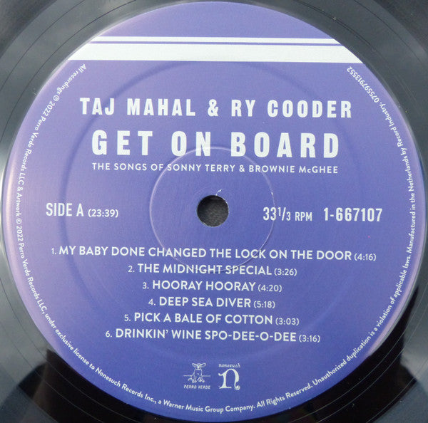 Get On Board - Taj Mahal & Ry Cooder
