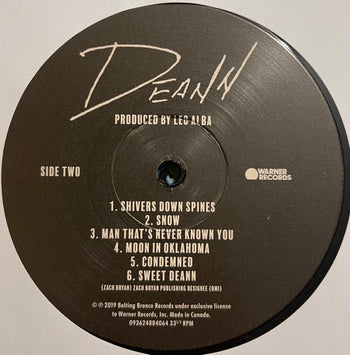 Deann - Zach Bryan [LP]