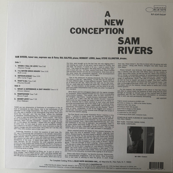 A New Conception - Rivers, Sam