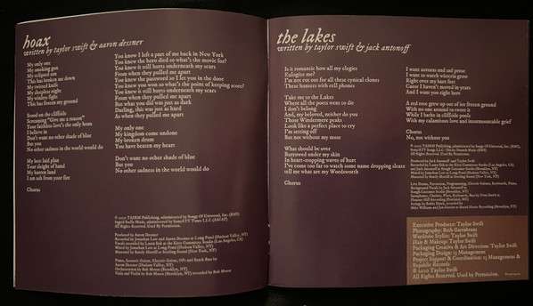 Folklore - Swift, Taylor