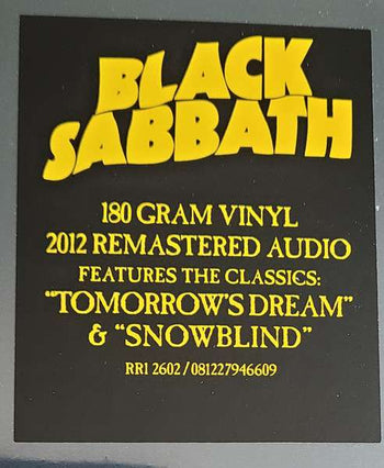 Black Sabbath Vol 4 - Black Sabbath