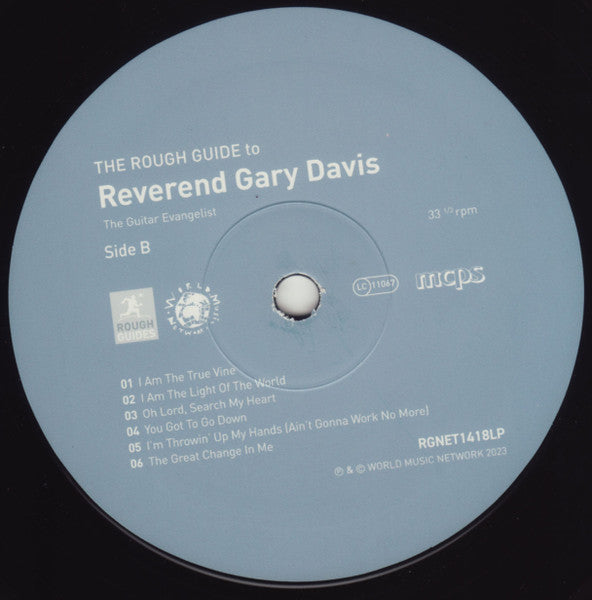 Rough Guide To Reverend Gary Davis: The Guitar Eva - Davis, Reverend Gary