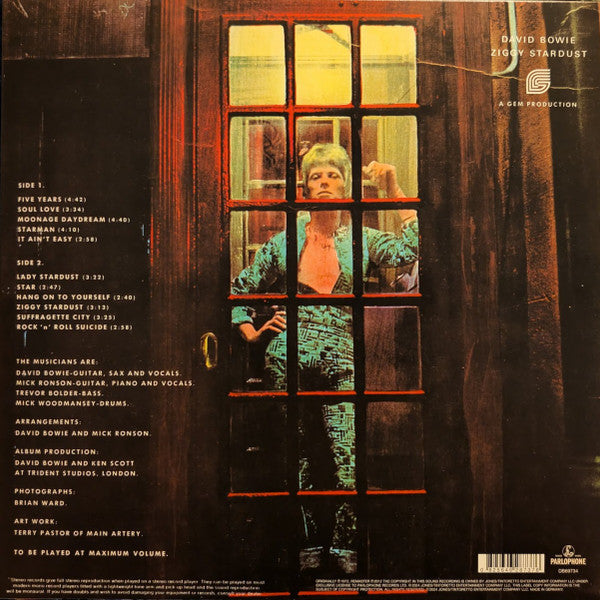 The Rise And Fall Of Ziggy Stardust And The Spider - Bowie, David
