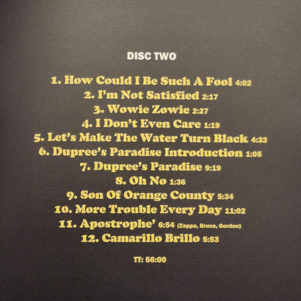 Cheaper Than Cheep - Zappa, Frank