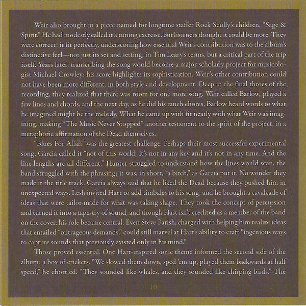 Blues For Allah - Grateful Dead