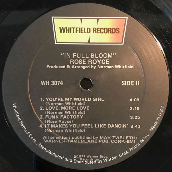 In Full Bloom - Rose Royce