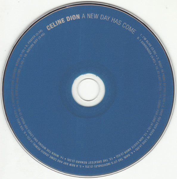 A New Day Has Come - Dion, Celine
