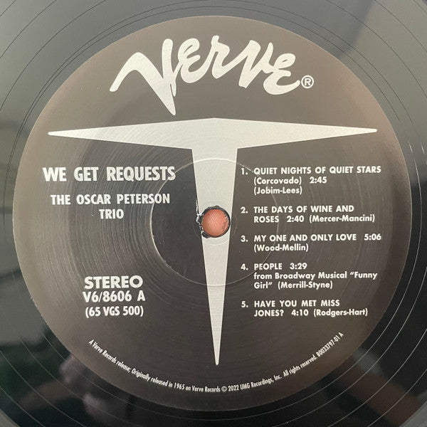 We Get Requests - Peterson, Oscar Trio