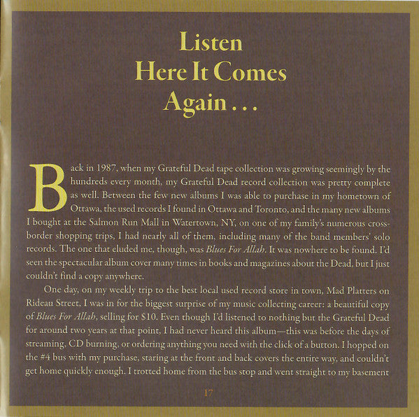 Blues For Allah - Grateful Dead