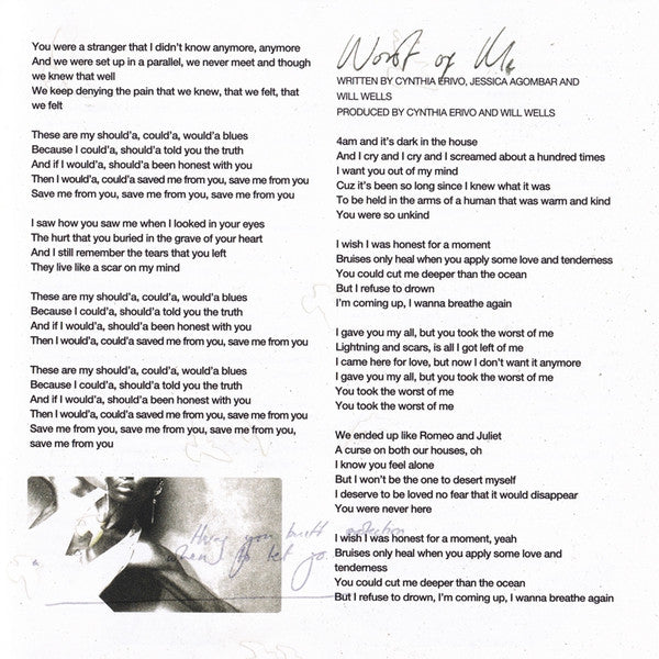 I Forgive You - Erivo, Cynthia