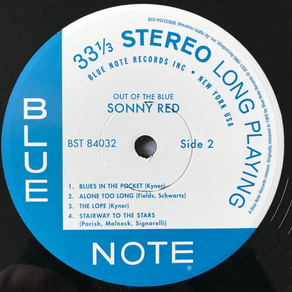 Out Of The Blue - Red, Sonny