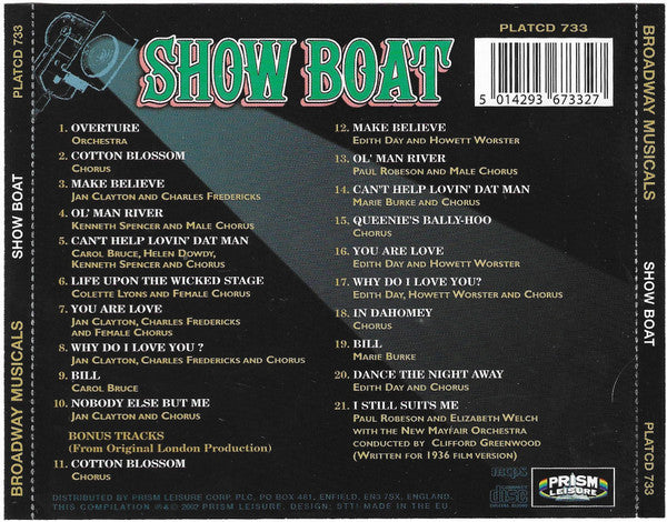 Show Boat (26 Original Cast Recordings) - Various