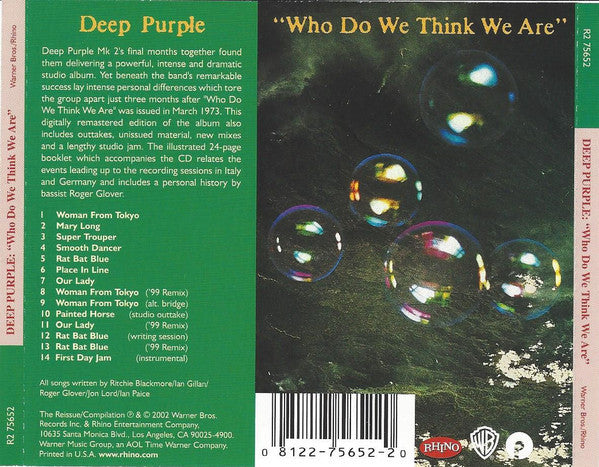 Whod Do We Think We Are? - Deep Purple