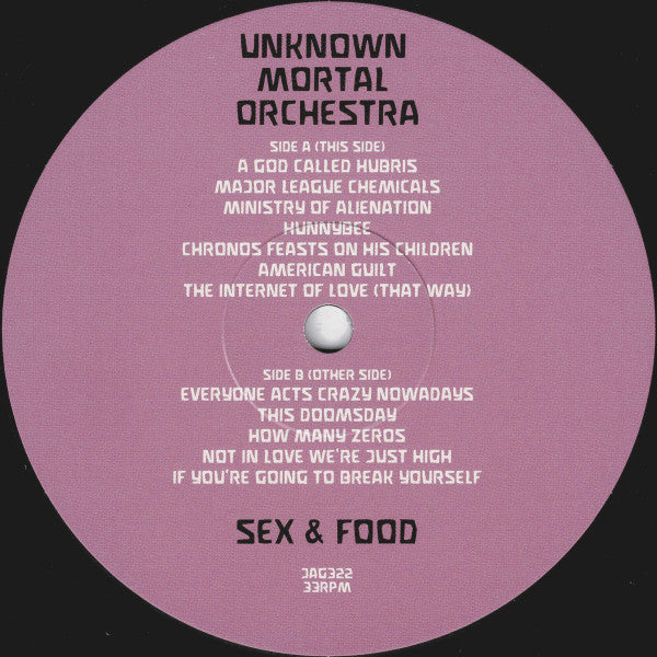 Sex & Food - Unknown Mortal Orchestra