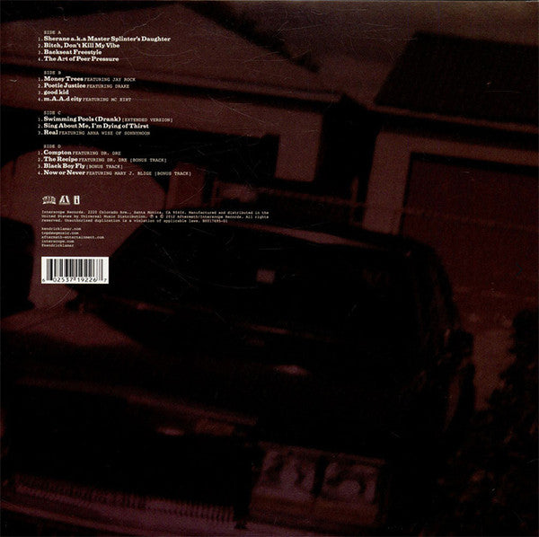 Good Kid Maad City - Lamar, Kendrick