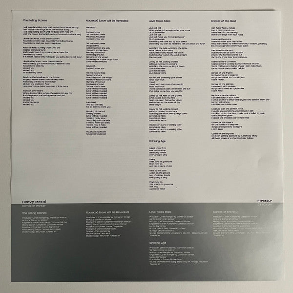 Heavy Metal [Colored Vinyl] (Slv) - Cameron Winter