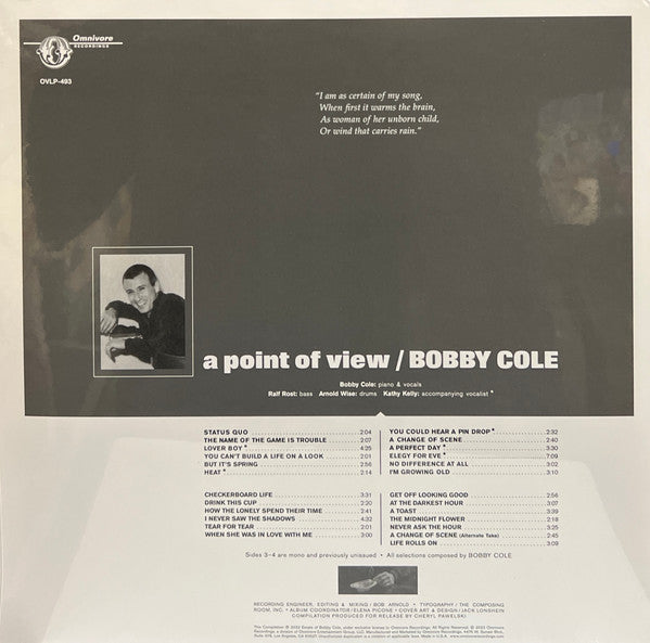 A Point Of View - Cole, Bobby