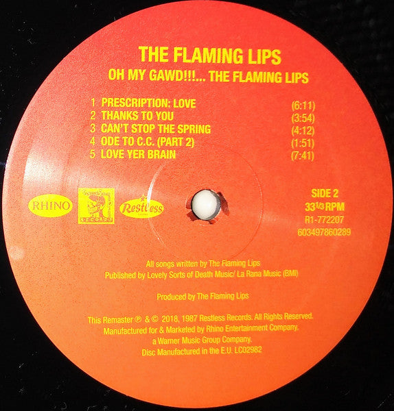Oh My Gawd!!!... The Flaming Lips - Flaming Lips, The