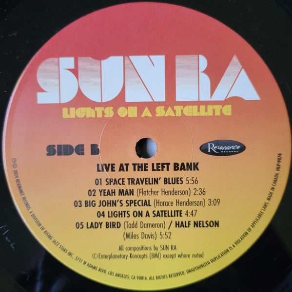 Lights on a Satellite: Live at the Left Bank 1978 - Sun Ra