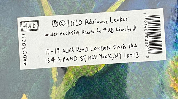 Songs And Instrumentals - Lenker, Adrianne