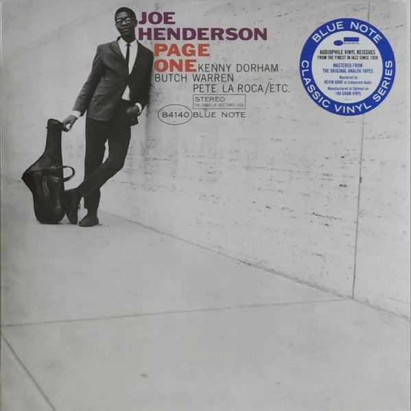 Page One - Henderson, Joe