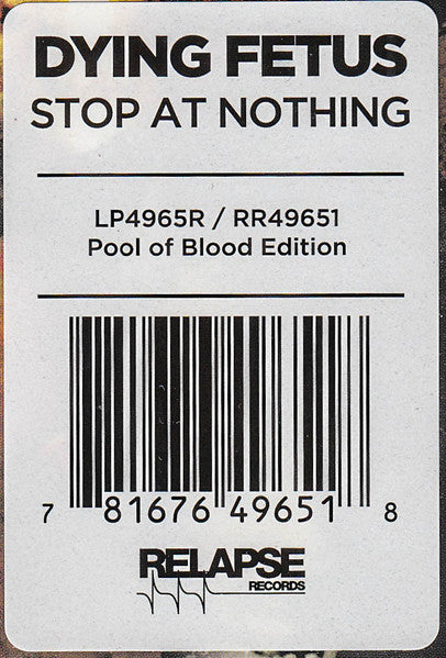 Stop At Nothing - Dying Fetus