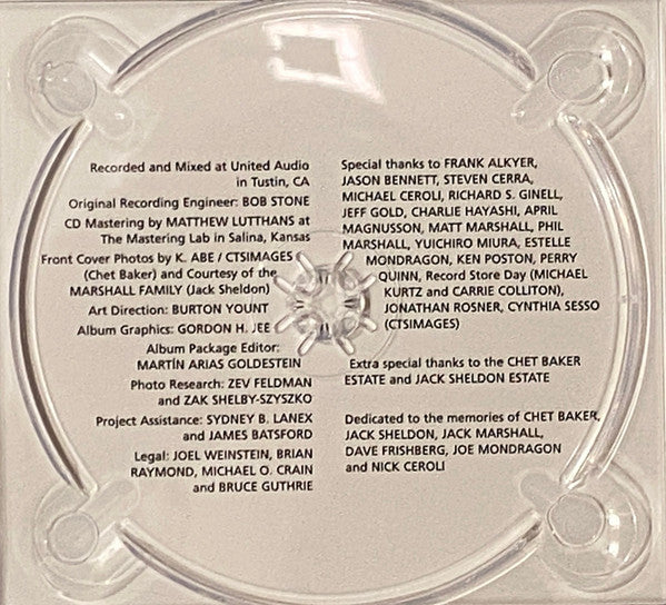 In Perfect Harmony: The Lost Album - Baker, Chet
