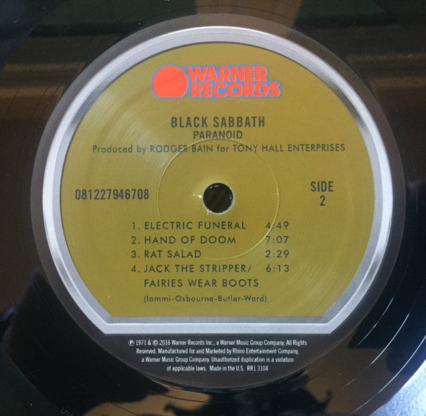 Paranoid - Black Sabbath