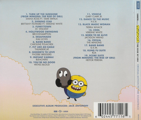 Minions: The Rise Of Gru (Original Motion Picture  - Various