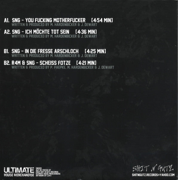 Auf Die Fresse EP - SNG