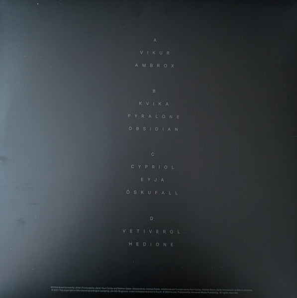 Obsidian - Jonsi
