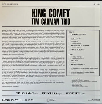 King Comfy - Carman, Tim Trio