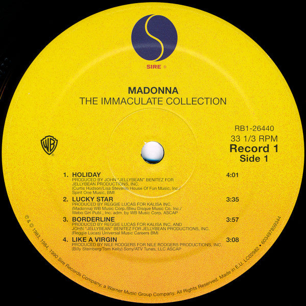 Immaculate Collection - Madonna