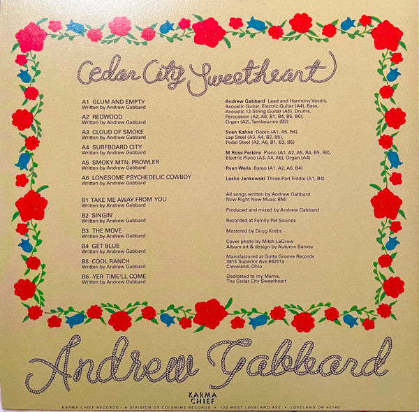 Cedar City Sweetheart - Gabbard, Andrew