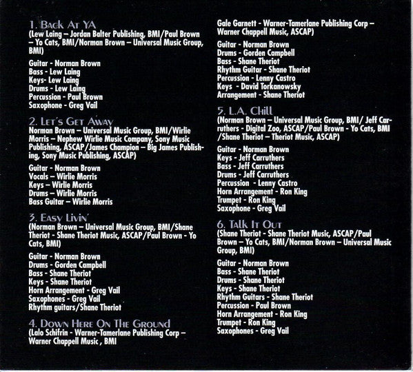Let's Get Away - Brown, Norman
