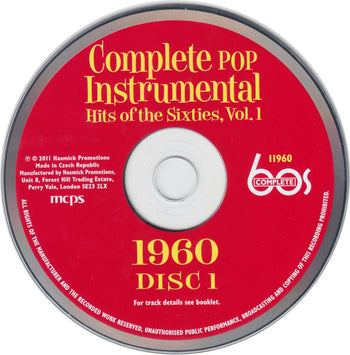 Complete Pop Instrumental Hits Of The Sixties, Vol - Various