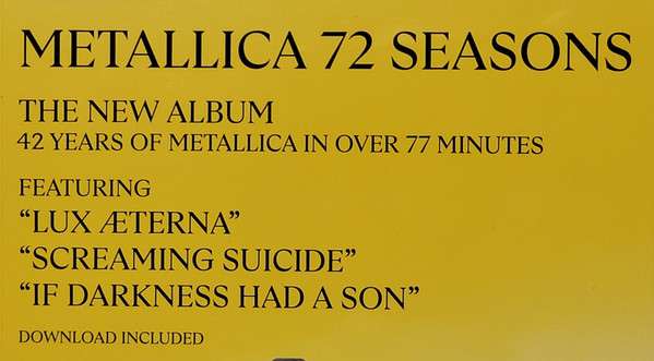 72 Seasons - Metallica
