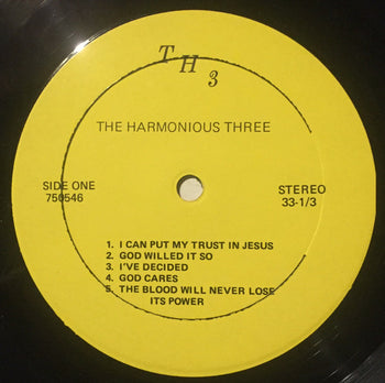 I Can Put My Trust In Jesus - The Harmonious Three