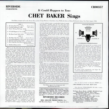 Chet Baker Sings: It Could Happen To You [LP] - Chet Baker