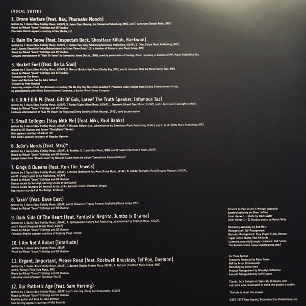 Our Pathetic Age - Dj Shadow