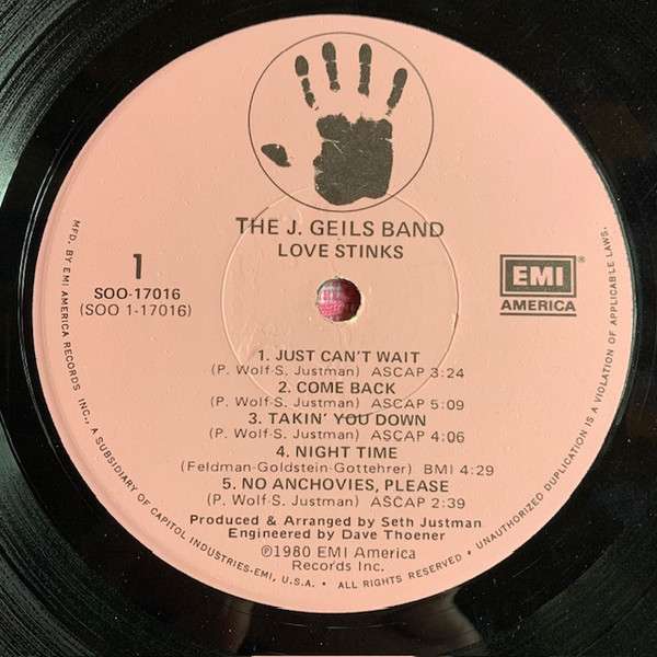 Love Stinks - Geils, J. Band