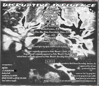 Disruptive Influence - Spine