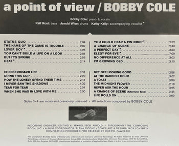 A Point Of View - Cole, Bobby