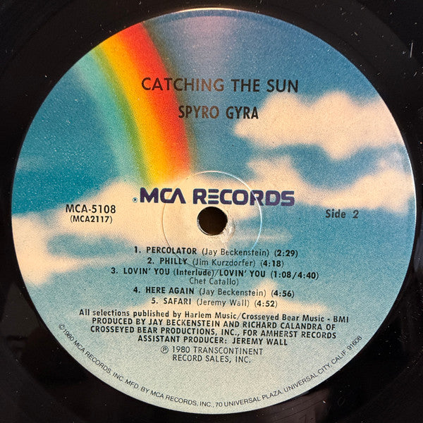 Catching The Sun - Spyro Gyra
