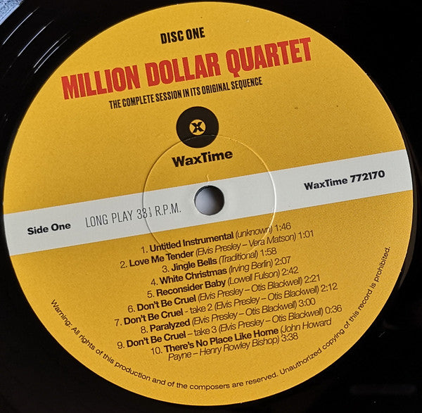 Million Dollar Quartet (The Complete Session In It - Elvis Presley