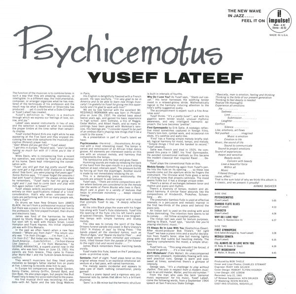 Psychicemotus - Lateef, Yusef