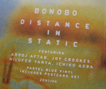 Distance in Static [Indie Exclusive Blue Pastel] - Bonobo
