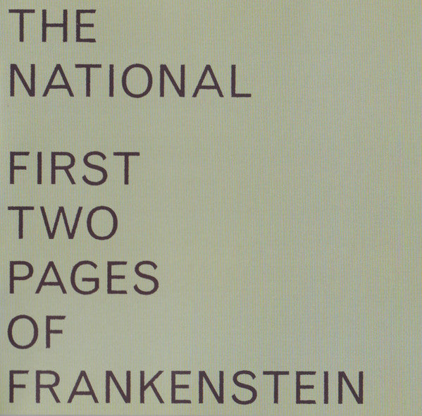 First Two Pages Of Frankenstein - National, The
