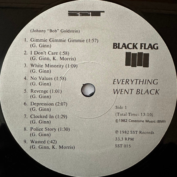Everything Went Black - Black Flag